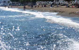 Paloi Strand Nisyros Dodekanesen griechischen Inseln Griechenland