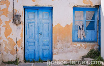 Architecture de l’île de Paros des Cyclades Grèce