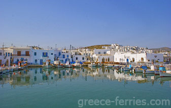 Naoussa Paros Kykladen griechischen Inseln Griechenland