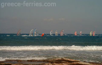 Nea Crisi Acti Playas Paros en Ciclades, Islas Griegas, Grecia