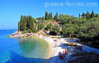 Strände von Paxi ionische Inseln griechischen Inseln Griechenland