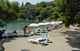 Poros Eiland, Saronische Eilanden, Griekenland Agapi Strand