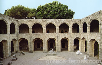 Archäologische Museum von Rodos Dodekanesen griechischen Inseln Griechenland