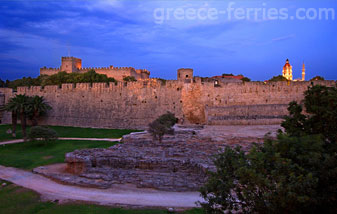 Ciudad Medieval de Rodas en Dodecaneso, Islas Griegas, Grecia