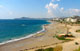 Rhodes Eiland, Dodecanesos, Griekenland Kallithea Strand