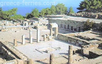 Archäologie bei  Ialyssos Rodos Dodekanesen griechischen Inseln Griechenland
