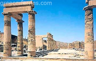 Archeological site of Lindos Rhodes Dodecanese Greek Islands Greece