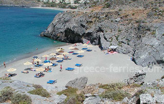 Rethymnon Crete Greek Island Greece Ammoudi Beach