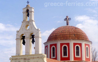 The Arsaniou Monastery Rethymnon Crete Greek Islands Greece