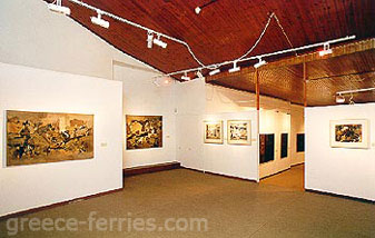 La Galerie Public de L. Kanakakis Réthymnon Crète Iles Grecques Grèce