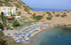 Rethymno, Kreta Eiland, Griekse Eilanden, Griekenland Bali Strand