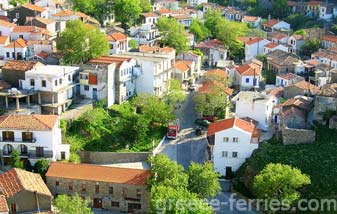 Chora Samothrace de l’Egée du Nord Grèce