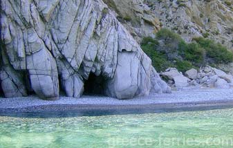 L’île de Samothrace de l’Egée du Nord Grèce
