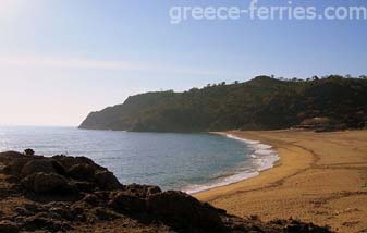 Pahia Ammos Strand Samothraki Eiland, Noord Egeïsche Eilanden, Griekenland