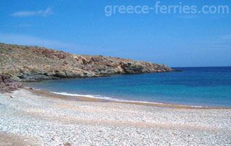 Lia Strand Serifos Eiland, Cycladen, Griekenland