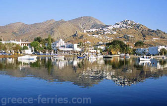 Livadi Serifos Kykladen griechischen Inseln Griechenland