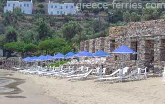 Platis Gialos Strand Sifnos Eiland, Cycladen, Griekenland