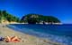 Stafylos Strand Skopelos Eiland, Sporaden, Griekenland