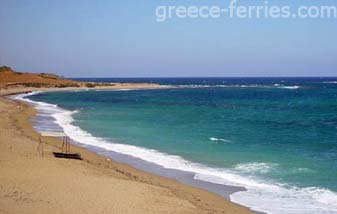 Girismata Spiaggia Skyros Sporadi Isole Greche Grecia