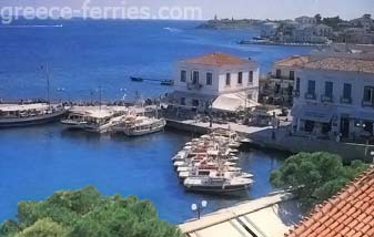 Spetses en Golfo Sarónico, Islas Griegas, Grecia