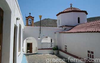 Het Roukouniotis Klooster Symi Eiland, Dodecanesos, Griekenland