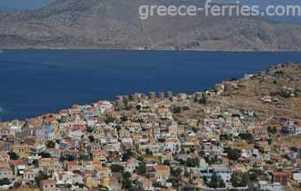 Symi Dodecanese Greek Islands Greece