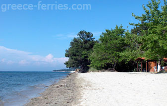 Scala Ragoniou Strand Thassos Eiland, Noord Egeïsche Eilanden, Griekenland