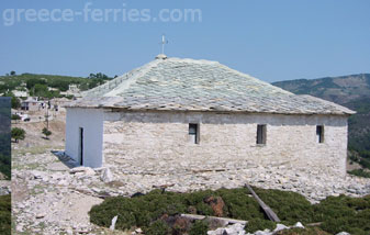 Kirche von Agios Athanasios Thassos nord ägäische Ägäis griechischen Inseln Griechenland