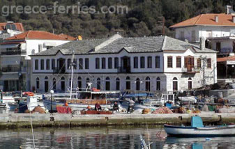 Thasos ou Limenas des îles de l’Egée du Nord Grèce