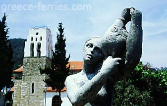 Museum Bagis Thassos Eiland, Noord Egeïsche Eilanden, Griekenland