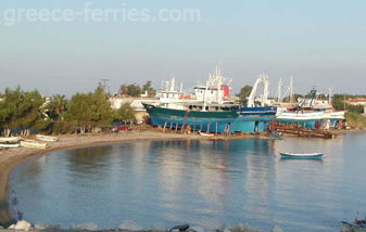 Thassos Prinos Village North Aegean Greek Islands Greece