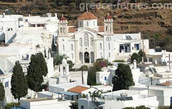 Pirgos Tinos en Ciclades, Islas Griegas, Grecia