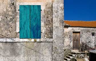 Architecture de l’île de Zante des îles Ioniennes Grèce